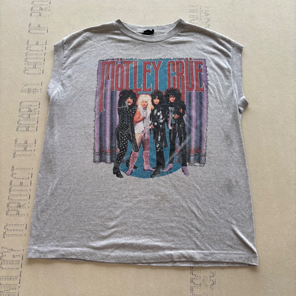 Vintage‎ 80s Motley Crue T-shirt